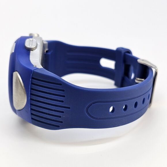 Bowflex Unisex Adult Digital Watch 42MM Blue Plastic Bands New Battery - Picture 6 of 13